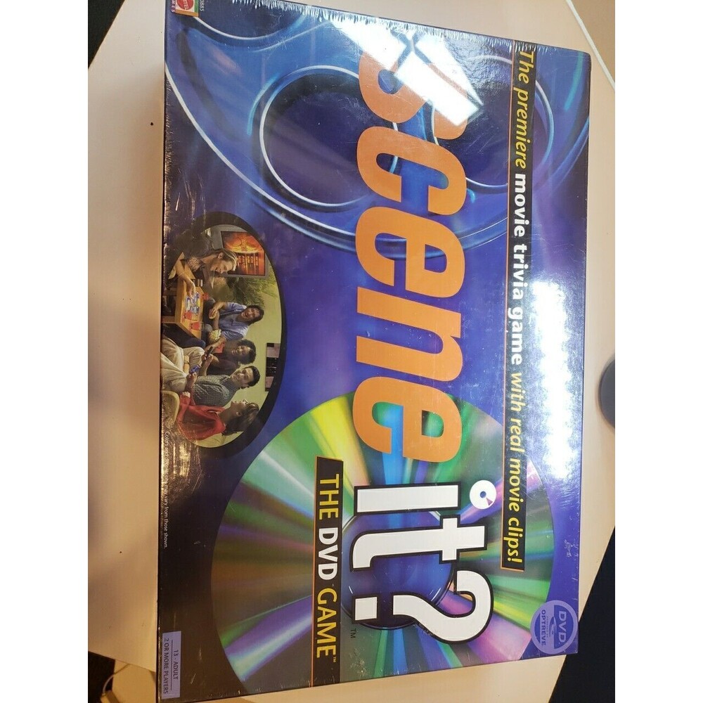 Scene It? The DVD Game Brand New Sealed 2003 Board Game Movie Trivia .Brand New
